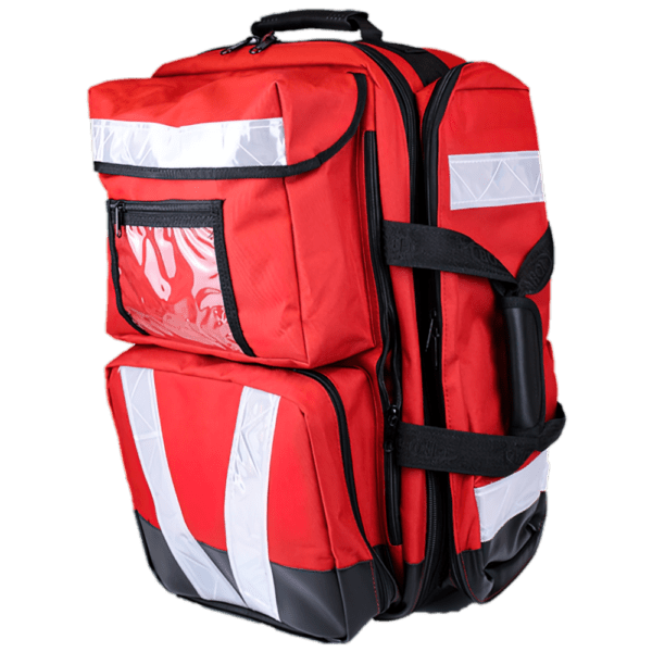 AEROBAG Red Trauma First Aid Backpack 48 x 54 x 32cm - Customers also search for: EB7 F.A.KIT: CASE SOFT EMERGENCY BAG LARGE RED,20403002 Empty Red Bag Large