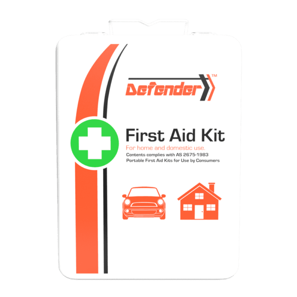 DEFENDER 3 Series Metal Tough First Aid Kit 17 x 6.5 x 24cm - Customers also search for: Livingstone FAKCLAC Livingstone First Aid Kit,Class C,Complete Set In Metal Case,for 1-10 people,Meets Workplace Health and Safety Regulation,Livingstone FAKVICMMC Livingstone Victoria Micro First Aid Kit,Complete Set In Wall Mountable Metal Case,Uneedit 1W,1W F.A.KIT: CASE METAL 1W,2C-VX F.A.KIT: COMPLETE OFFICE,CAMPING,4WD GENERAL PURPOSE with SNAKE BITE BANDAGE in METAL CASE