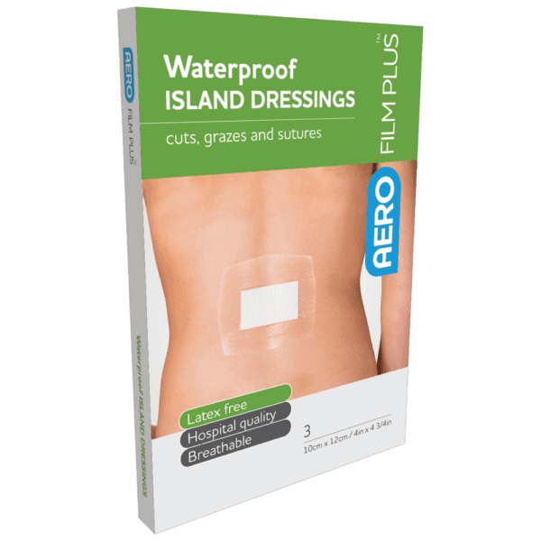 AEROFILM PLUS Waterproof Island Dressing 10 x 12cm Box/3 - Customers also search for: AsGUARD Clear + ISC001 AsGUARD Clear + Film Island Dressing,Sentry SAGISC001 AsGUARD Clear Plus Island Film Dressing,4 x 5cm,Sterile,ISC001,50 per Box,Sentry ISC001,13070017 Bodichek Waterproof Film Dressing,13070009 Bodichek Waterproof Film Island Dressing,13070014 Bodichek Waterproof Film Island Dressing,13070010 Bodichek Waterproof Film Island Dressing,13070016 Bodichek Waterproof Film Island Dressing