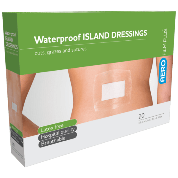 AEROFILM PLUS Waterproof Island Dressing 10 x 12cm Box/20 - Customers also search for: AsGUARD Clear + ISC001 AsGUARD Clear + Film Island Dressing,Sentry SAGISC001 AsGUARD Clear Plus Island Film Dressing,4 x 5cm,Sterile,ISC001,50 per Box,Sentry ISC001,13070017 Bodichek Waterproof Film Dressing,13070009 Bodichek Waterproof Film Island Dressing,13070014 Bodichek Waterproof Film Island Dressing,13070010 Bodichek Waterproof Film Island Dressing,13070016 Bodichek Waterproof Film Island Dressing